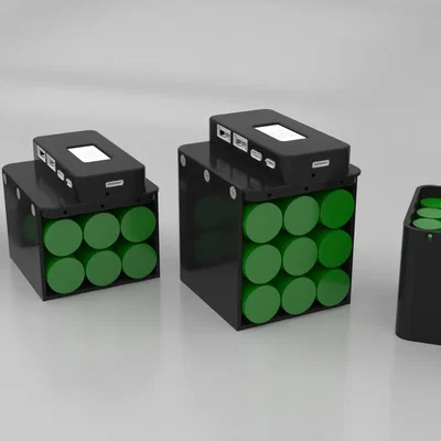 Sạc dự phòng (Power bank) tự chế từ pin vape 18650