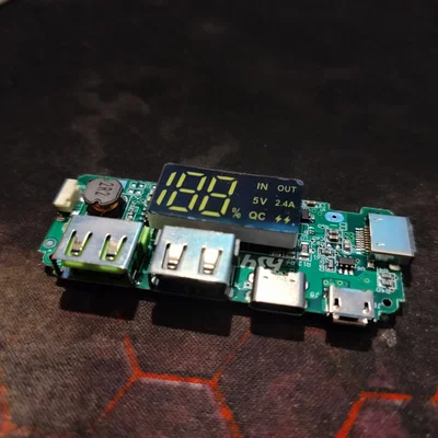 Sạc dự phòng (Power bank) tự chế từ pin vape 18650