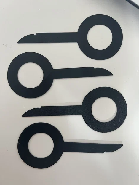 Dụng cụ tháo radio trên ô tô (Radio Removal Tool Key) - Image 2