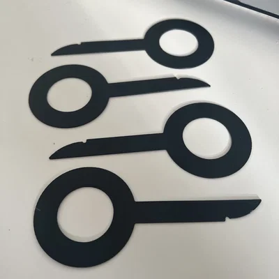 Dụng cụ tháo radio trên ô tô (Radio Removal Tool Key)