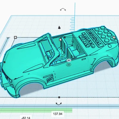 Mô hình xe Chevrolet Camaro phong cách LEGO in 3D độc đáo