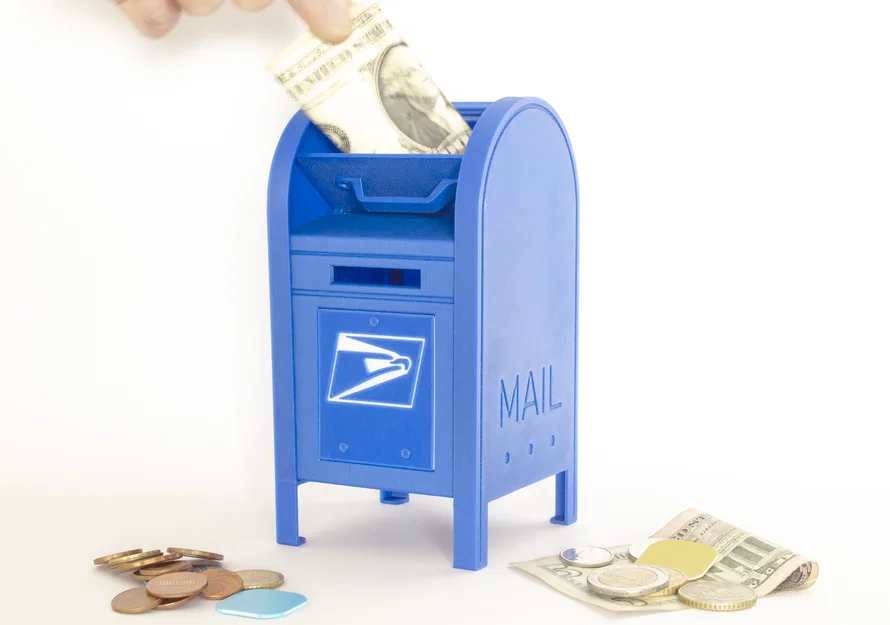 Hộp thư kiểu Mỹ - Heo đất độc đáo - Ý tưởng quà tặng cực chất - Image 1