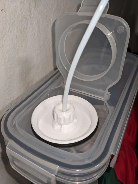 Đầu nối ống PTFE cho hộp chống ẩm 4L (PTFE tube passthrough) - Image 1