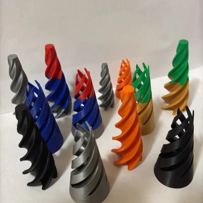 Spiral Fidget - Thiết kế xoắn ốc siêu mượt