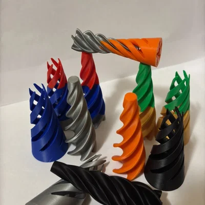 Spiral Fidget - Thiết kế xoắn ốc siêu mượt