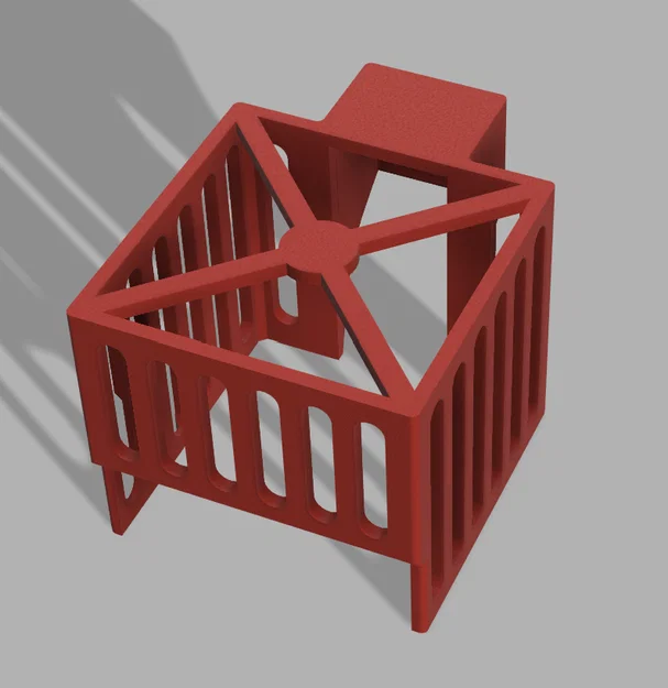 Nắp che động cơ bước trục X cho Ender 3 V3 KE (Tùy chọn kèm giá đỡ cáp v2) - Image 1