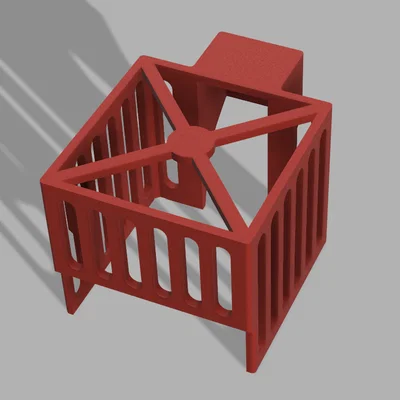 Nắp che động cơ bước trục X cho Ender 3 V3 KE (Tùy chọn kèm giá đỡ cáp v2)