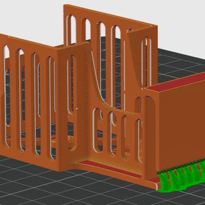 Nắp che động cơ bước trục X cho Ender 3 V3 KE (Tùy chọn kèm giá đỡ cáp v2)