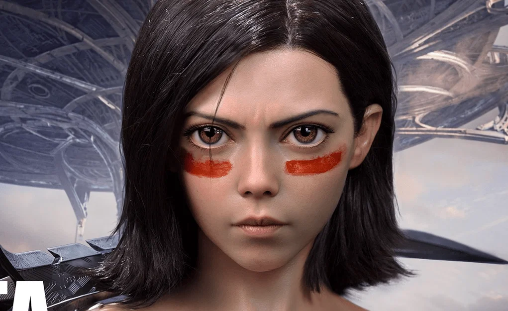 Tượng bán thân Alita Battle Angel: File 3D chi tiết cho người hâm mộ - Image 1