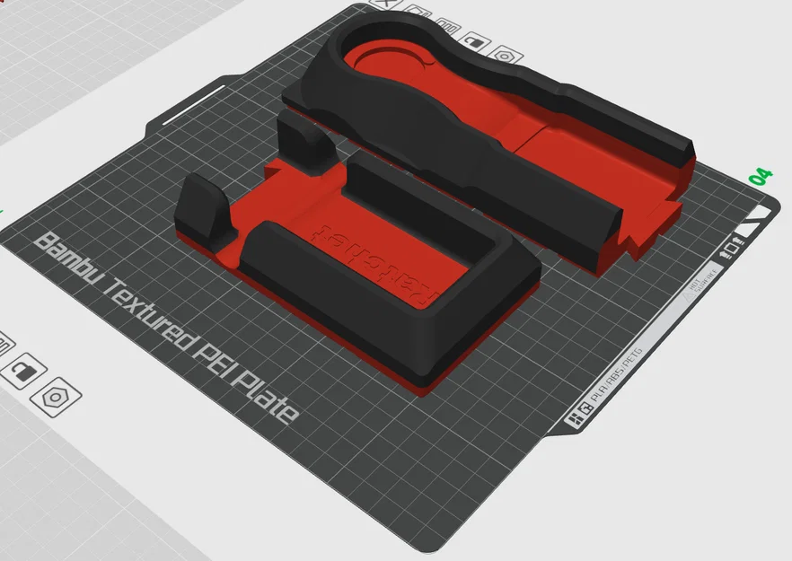 Khay Shadow Tray Gridfinity - Milwaukee 3/8in Ratchet 2557-20 - Image 3