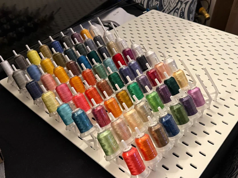 Giá treo chỉ thêu cho bảng Ikea Skadis - Image 2