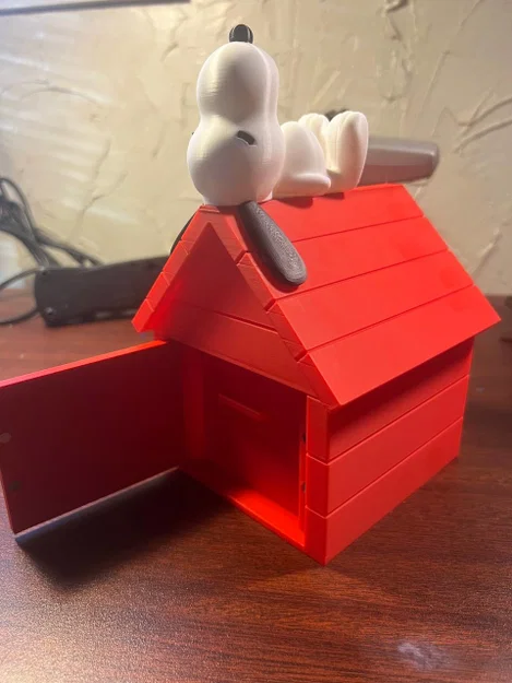 Hộp đựng bài MTG hình Snoopy / Nhà chó - Image 3