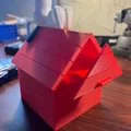 Hộp đựng bài MTG hình Snoopy / Nhà chó - Thumbnail 6