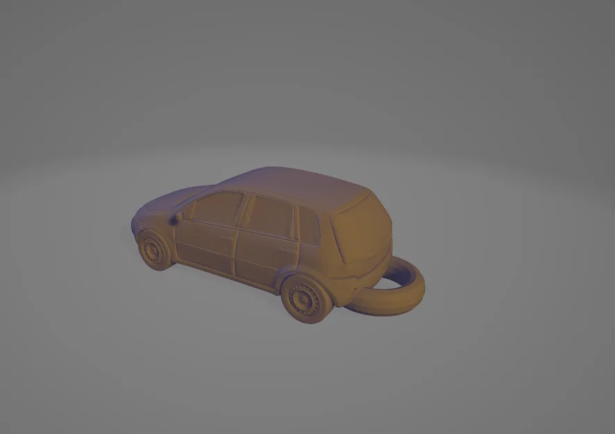 Móc khóa xe Ford Fiesta 2006 - Image 1