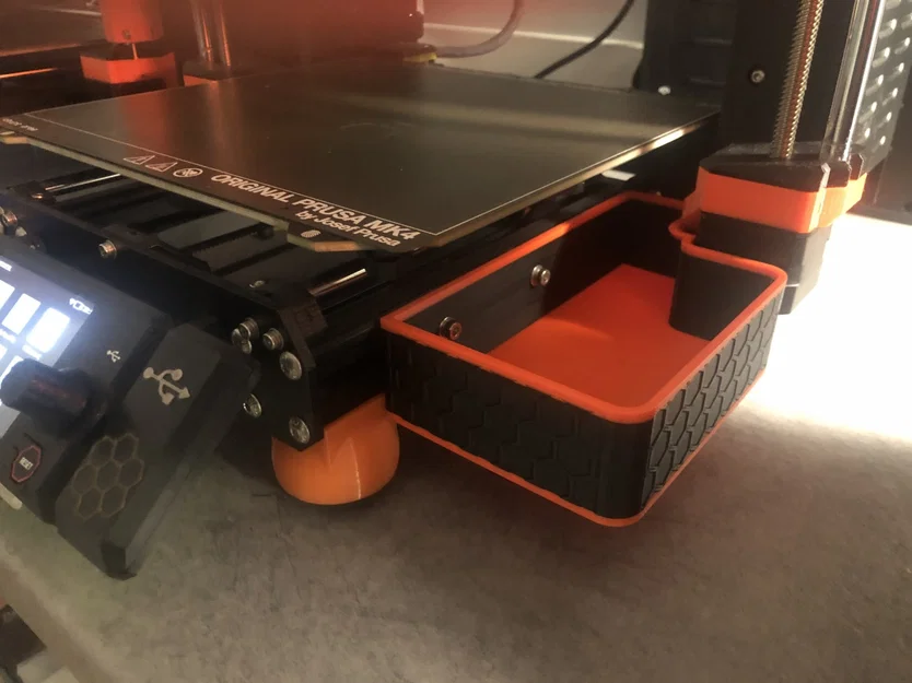Khay Đựng Dụng Cụ Bên Hông Cho Prusa MK4/MK4S - Gọn Gàng Tiện Lợi - Image 1