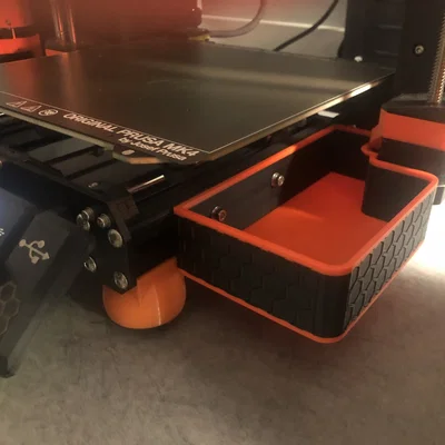 Khay Đựng Dụng Cụ Bên Hông Cho Prusa MK4/MK4S - Gọn Gàng Tiện Lợi