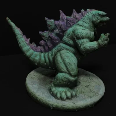 Mô hình Gozilla Mini chất lượng cao cho in 3D FDM