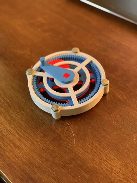 Bộ Hộp Số Tỷ Lệ 500:1 Cực Gọn - Image 1