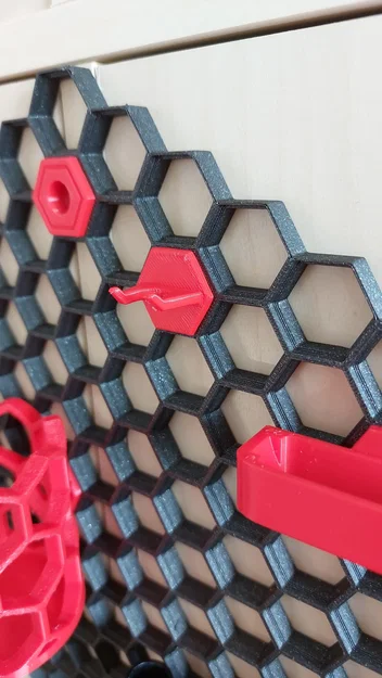 Giá treo dụng cụ vát mép cho Honeycomb Wall - Image 2