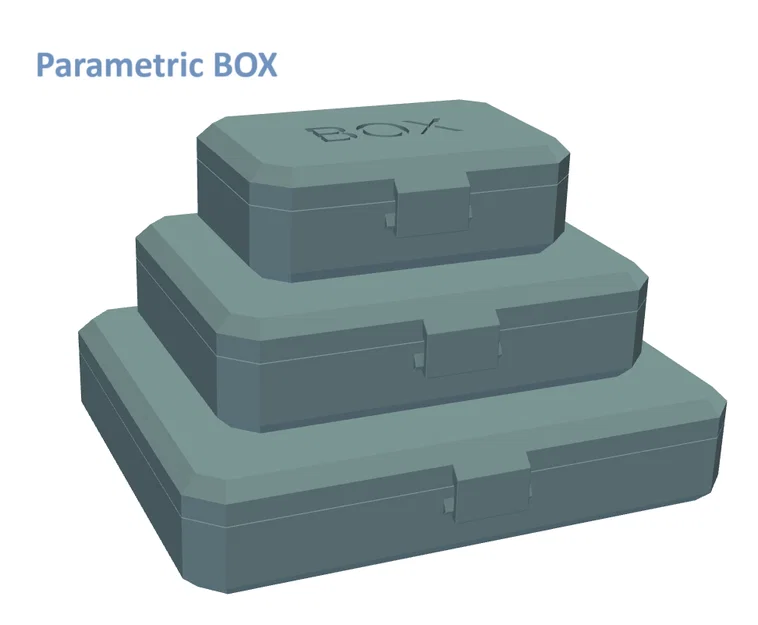 Hộp thông số (Parametric Box) đơn giản, gọn nhẹ - CadQuery - Image 1