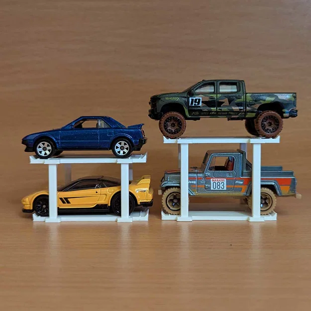 Kệ Trưng Bày Xếp Chồng Cho Xe Mô Hình Hot Wheels & 1/64 - Image 7