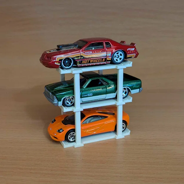 Kệ Trưng Bày Xếp Chồng Cho Xe Mô Hình Hot Wheels & 1/64 - Image 8