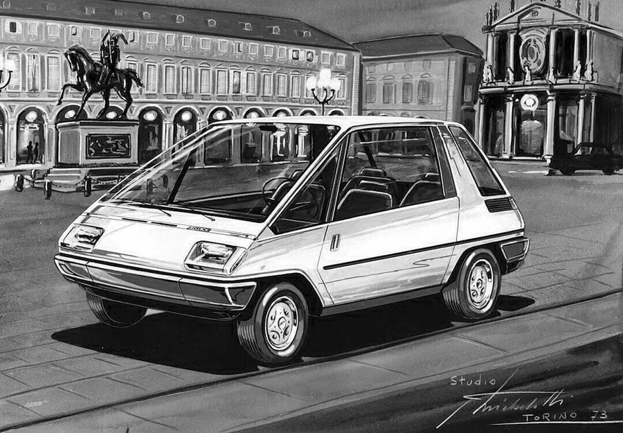 Mô hình 3D xe Fiat 126 City cổ điển - Tải file in chất lượng - Image 3