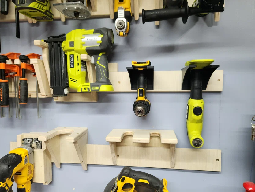 Giá treo dụng cụ cầm tay hệ French Cleat - Image 3