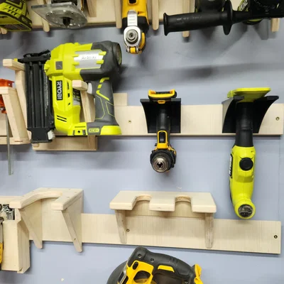 Giá treo dụng cụ cầm tay hệ French Cleat
