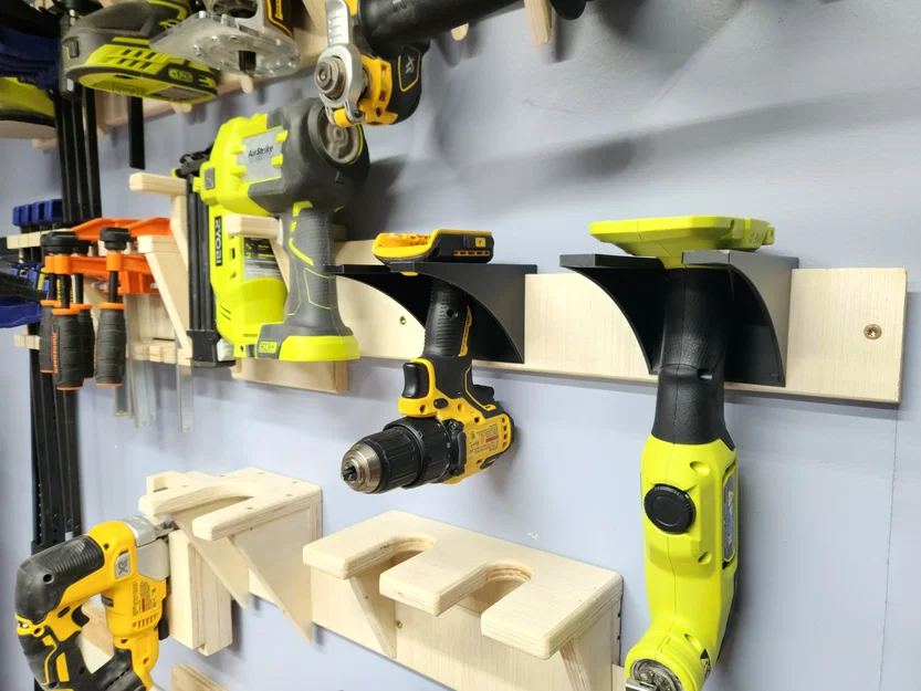 Giá treo dụng cụ cầm tay hệ French Cleat - Image 4