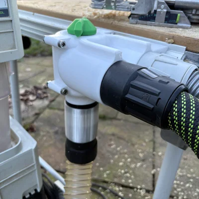 Bộ chuyển đổi ống hút bụi (Vacuum Duct Flipper) cho Festool MFT & CT-VA