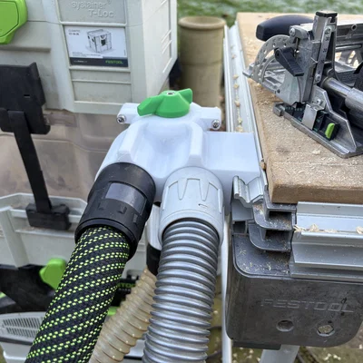 Bộ chuyển đổi ống hút bụi (Vacuum Duct Flipper) cho Festool MFT & CT-VA