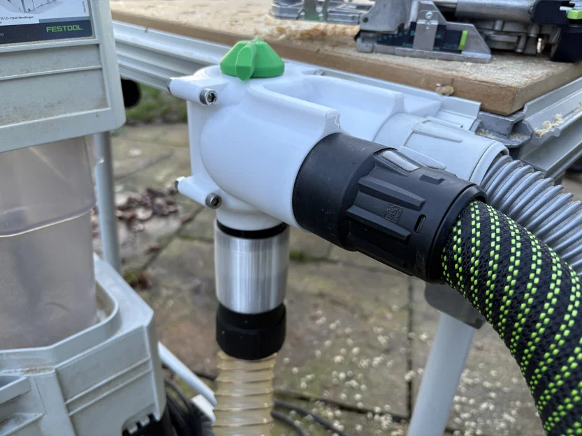 Bộ chuyển đổi ống hút bụi (Vacuum Duct Flipper) cho Festool MFT & CT-VA - Image 5