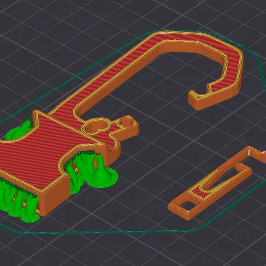 Bộ Khóa Cài Đa Năng 3D: Carabiner, Kẹp Bình Nước, Molle Clip