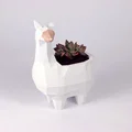 Chậu cây Alpaca Planter - Thiết kế Lowpoly độc đáo - Thumbnail 1