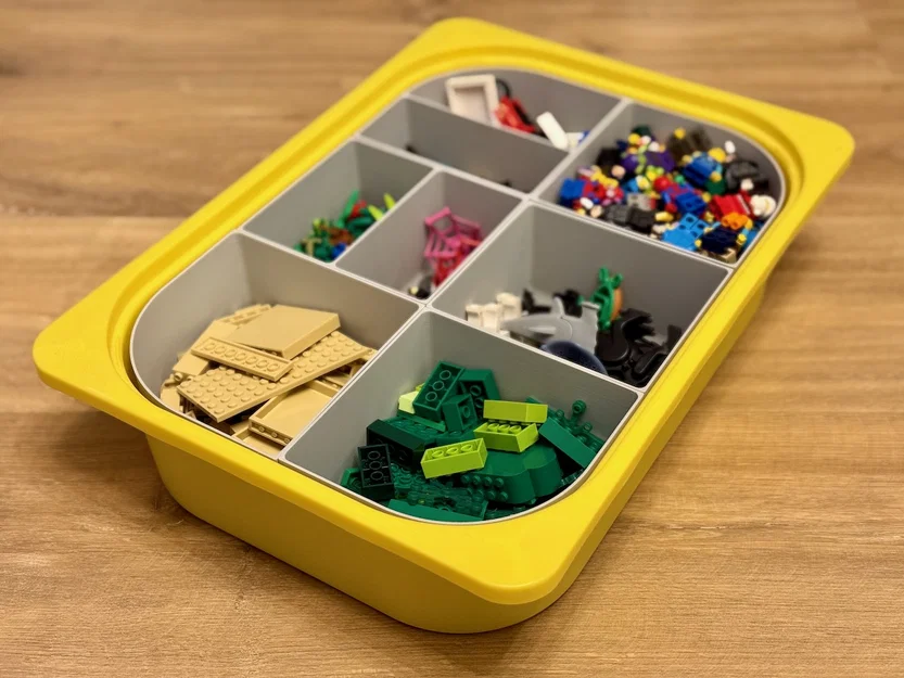 Bộ vách ngăn và khay chia ngăn kéo IKEA Trofast đa năng - Image 2