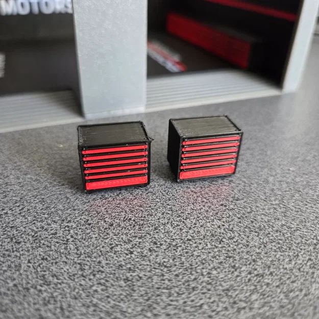 Xe Đẩy Dụng Cụ - Phụ kiện diorama gara tỉ lệ 1:24 - Image 2