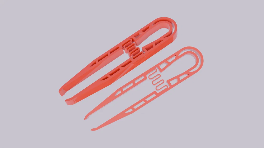 Kẹp gắp đa năng in 3D: Tùy chọn lò xo mềm hoặc cứng tiện lợi - Image 1