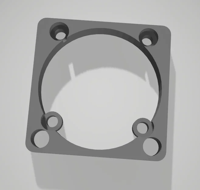 Ngàm chuyển đổi quạt 2510 sang 3010 cho Ender 3 V3 KE - Image 1