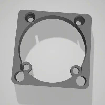 Ngàm chuyển đổi quạt 2510 sang 3010 cho Ender 3 V3 KE