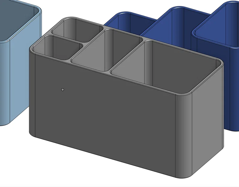 Khay Đựng Bút Đa Năng Cho Bàn Làm Việc Gọn Gàng (3D Print Model) - Image 1