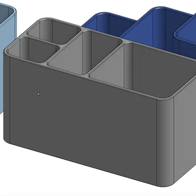 Khay Đựng Bút Đa Năng Cho Bàn Làm Việc Gọn Gàng (3D Print Model)