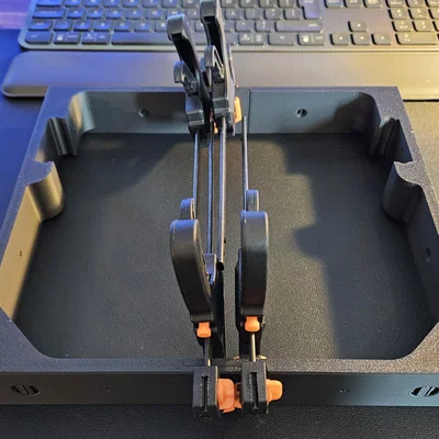 Hệ thống ngăn kéo Modular Filament đã được cắt nhỏ cho bàn in Bambu