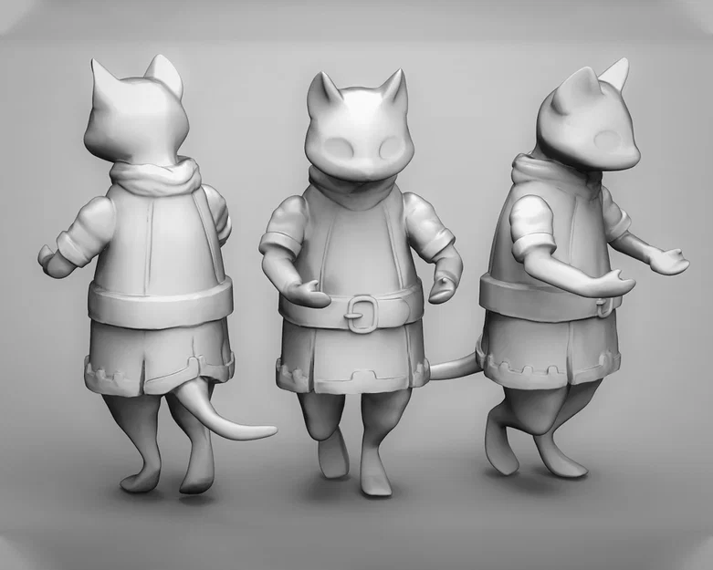 Monster Hunter Baker Cats Palico / Felyne - Mèo Thợ Bánh Tí Hon - Image 1