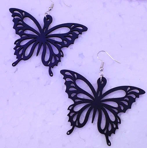 Bông tai hình cánh bướm tinh xảo - File thiết kế 3D đẹp - Image 1