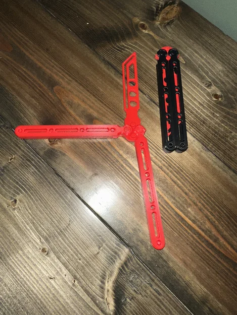 Dao Bướm (Butterfly Knife) - Mô hình tập luyện - Image 3