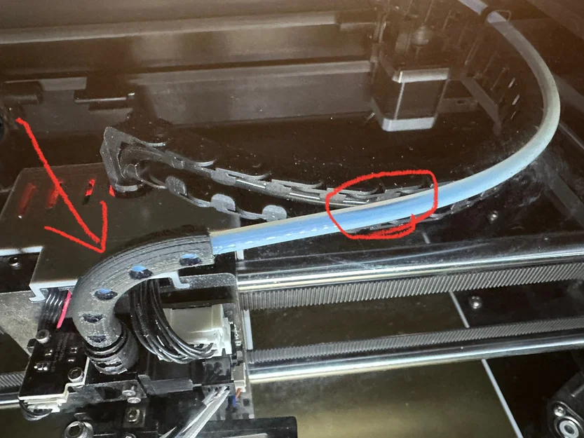 Khớp nối ống PTFE cho máy QIDI Plus4 - Image 1