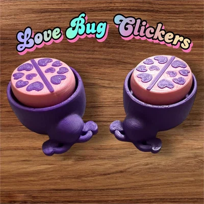 Mô hình đồ chơi Love Bug Fidget Clicker
