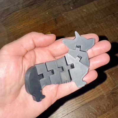 Mô hình chú chó Corgi linh hoạt (Articulated Flexi Corgi) in 3D