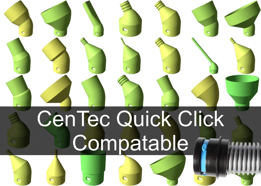Đầu chuyển đổi tương thích Cen-Tec Quick Click - Image 1